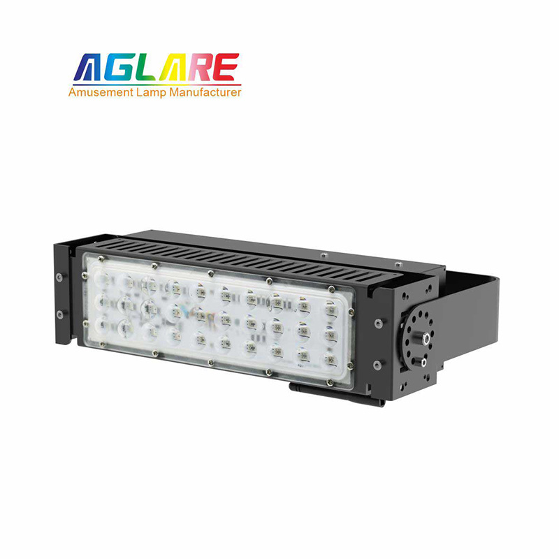 LED彩色投光灯 带？？？？？50W变色RGB泛光灯
