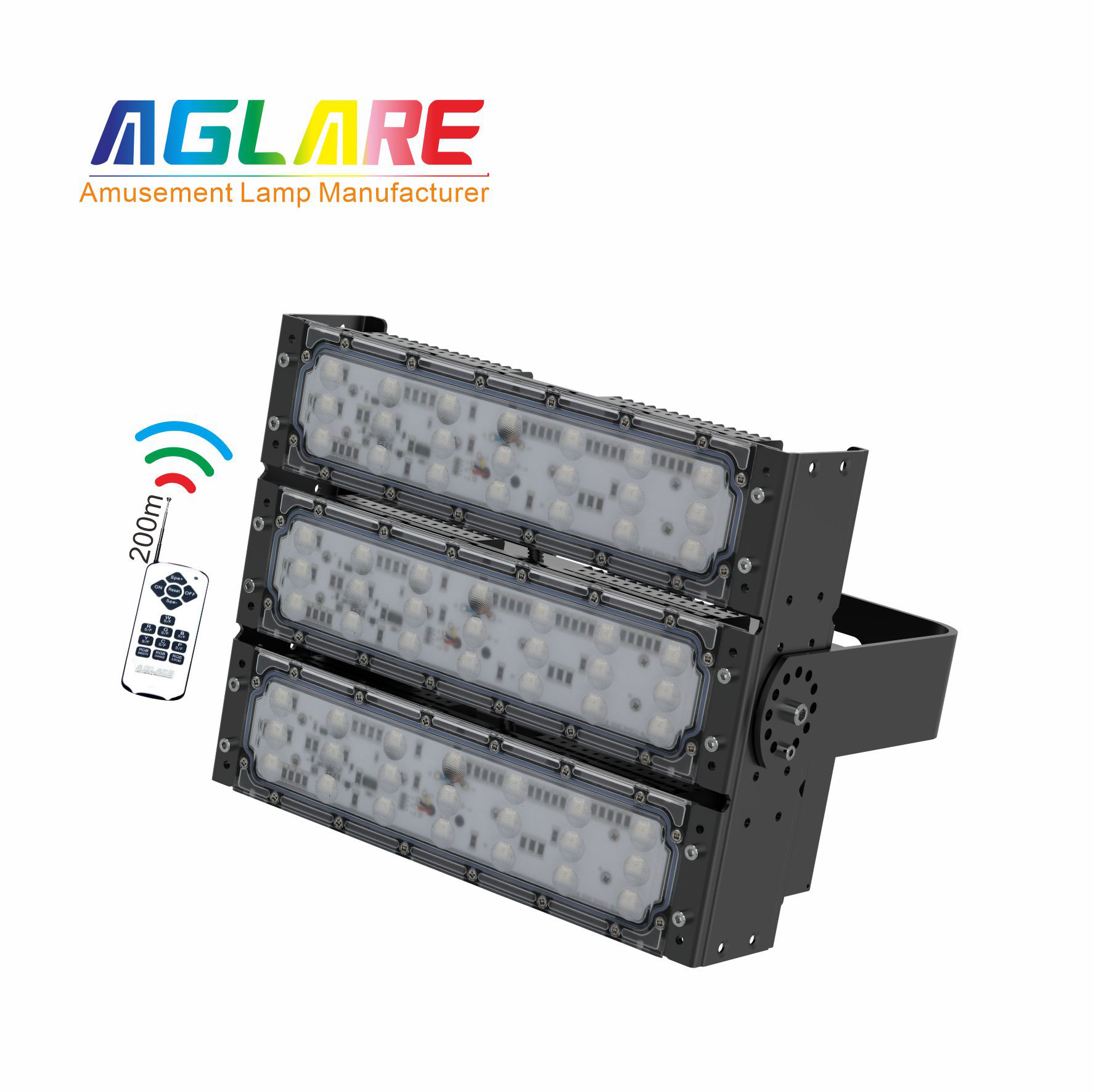 150W LED彩色泛光灯投光灯,变色户外射灯带？？？？？仄